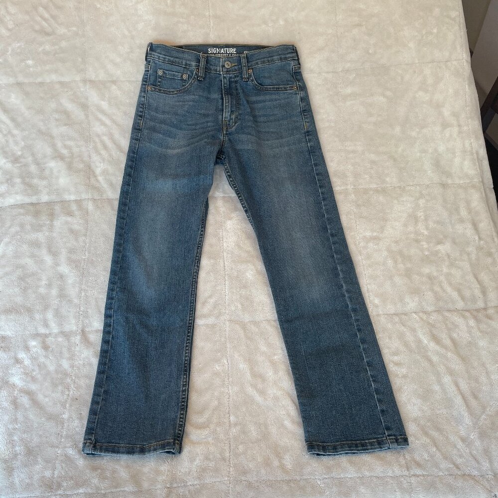 Levi Strauss & Co Signature S51 Straight Leg Medium Blue Men's Jeans Size 29x30